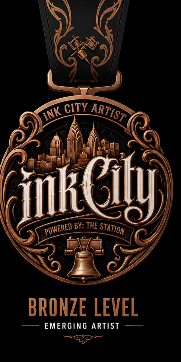 Ink City Artist bronze medal — Emerging Artist