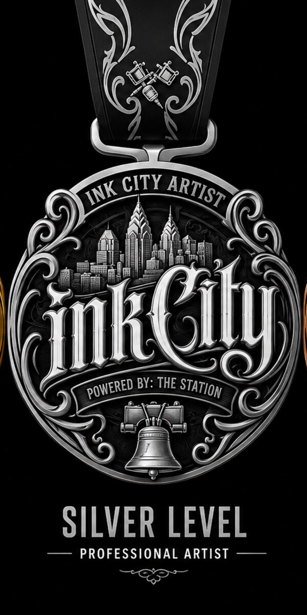 Ink City Artist silver medal — Professional Artist